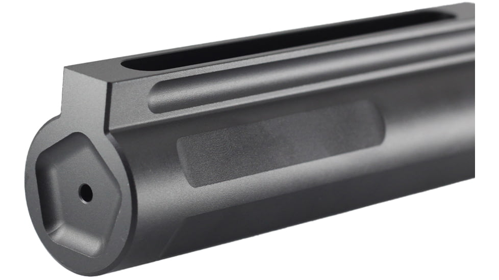 JE Machine Tech AR15/M4 .223 Mil-Spec Recessed Buffer Tube, 6 Position, Black, PS-BTMS6