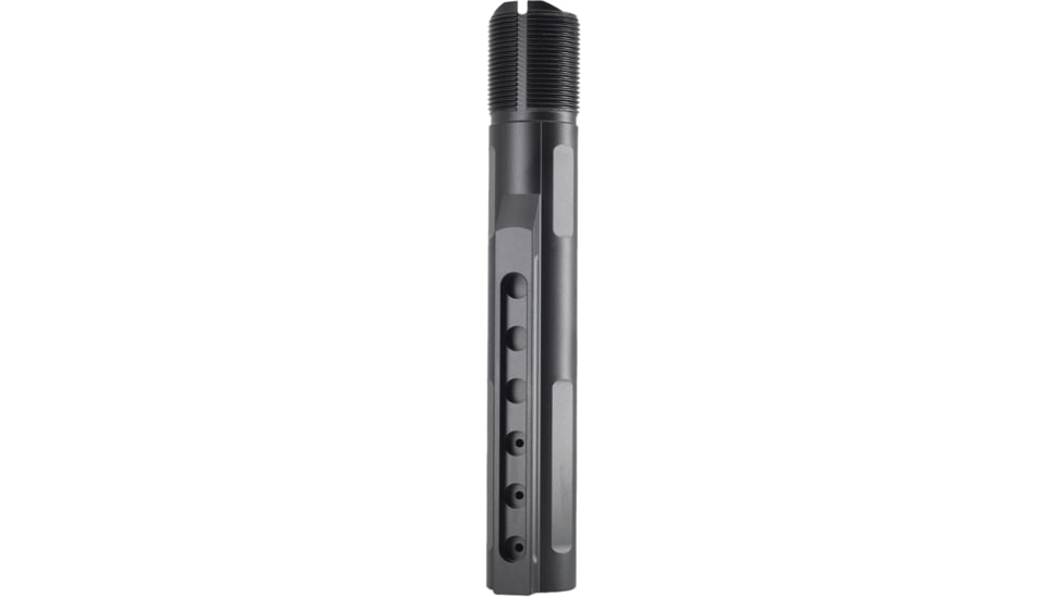 JE Machine Tech AR15/M4 .223 Mil-Spec Recessed Buffer Tube, 6 Position, Black, PS-BTMS6