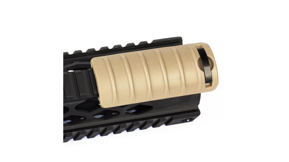 JE Machine Tech Handguard Rail Cover, 4in, Tan, TS-AR8T
