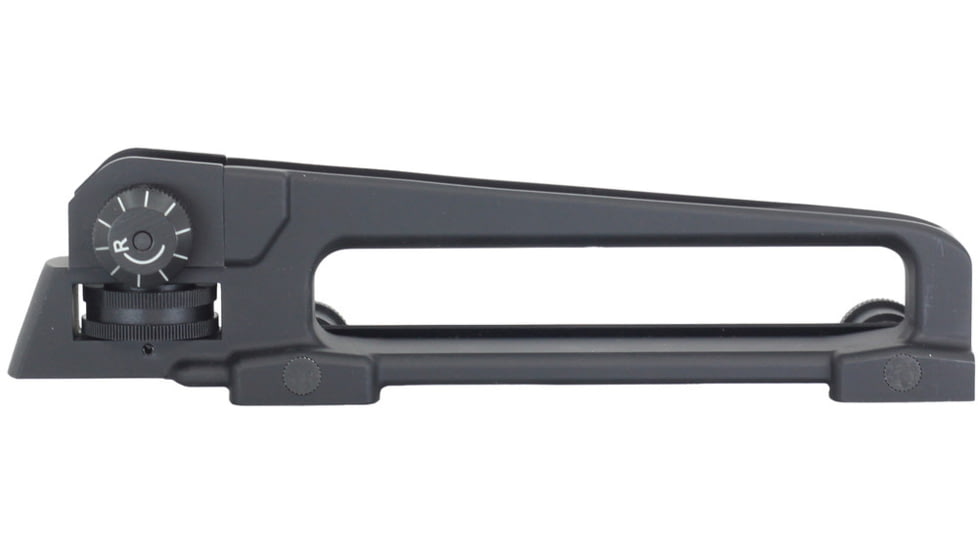 JE Machine Tech Mil Spec AR-15 Detachable Carry Handle, Aluminum, Black, TS-CH2