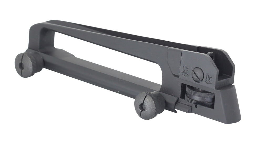 JE Machine Tech Mil Spec AR-15 Detachable Carry Handle, Aluminum, Black, TS-CH2