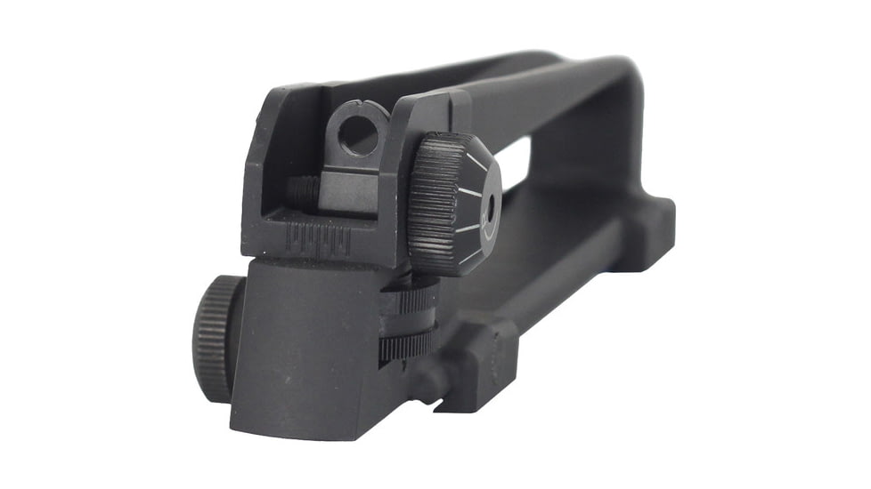 JE Machine Tech Mil Spec AR-15 Detachable Carry Handle, Aluminum, Black, TS-CH2