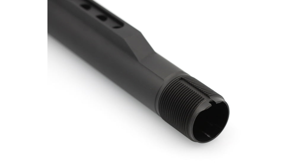 JE Machine Tech AR-15/AR10 Mil-Spec 6-Position Receiver Extension Buffer Tube, Black, PS-BTM