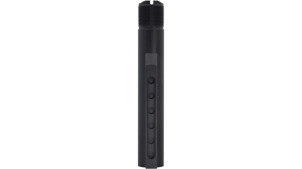 JE Machine Tech AR-15/AR10 Mil-Spec 6-Position Receiver Extension Buffer Tube, Black, PS-BTM