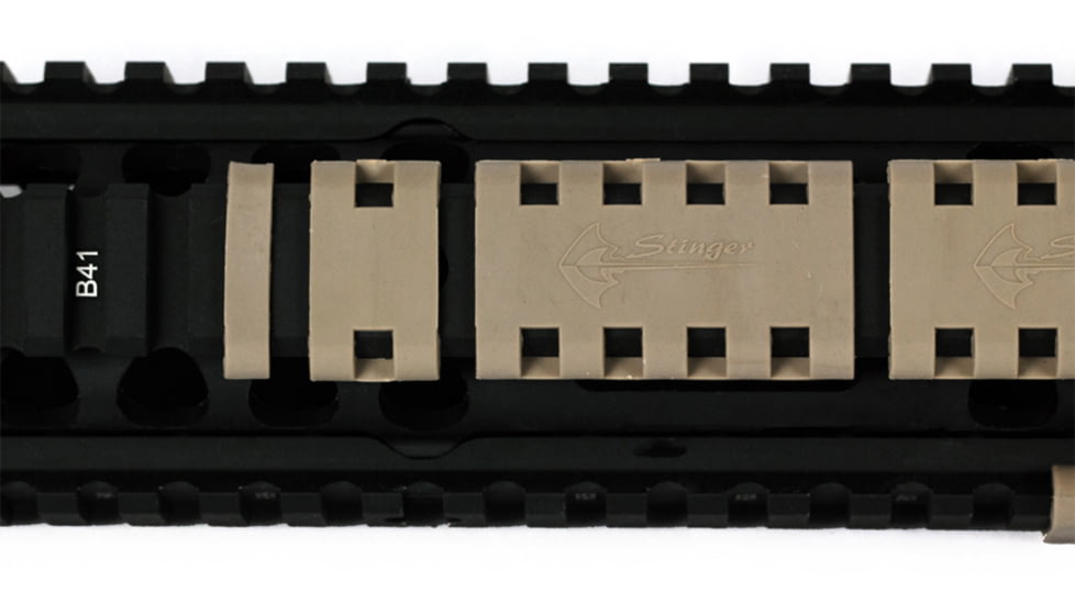 JE Machine Tech Stinger 20-Piece Heat Resistant Picatinny/Weaver Rail Cover