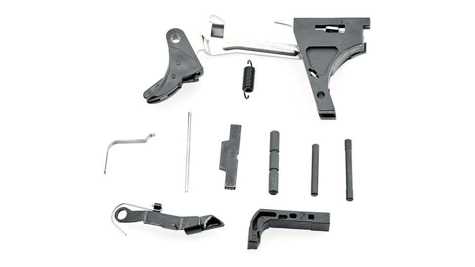 JE Machine Tech Lower Parts Kit, Glock 17 Gen 1-3, Black, TS-LPKG17