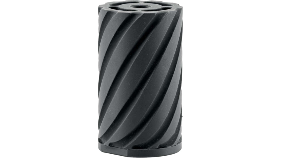 JE Machine Tech Sidewinder Blast Diffuser, 5.56/.223, 1/2-28, Nitride, Black, PS-MZ8
