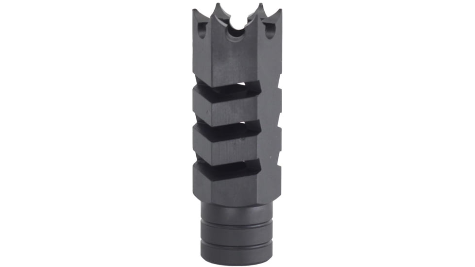 JE Machine Tech Standoff Muzzle Brake w/ Crush Washer, .308 Caliber, BLack, PS-MZ23B