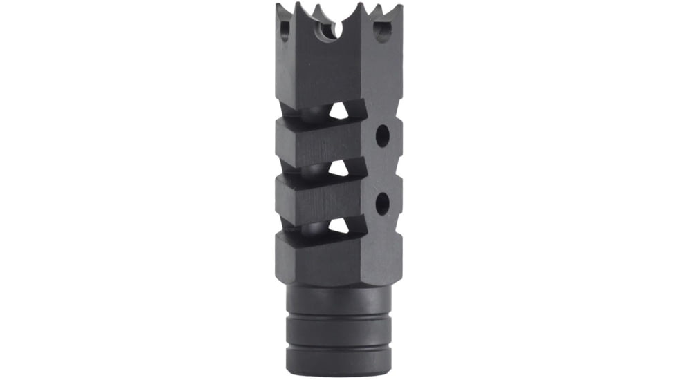 JE Machine Tech Standoff Muzzle Brake w/ Crush Washer, .308 Caliber, BLack, PS-MZ23B