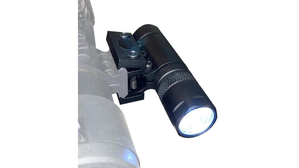 JE Machine Tech Tactical LED Weapon Light, 260 Lumens, Picatinny Rail Mount, Black, TS-FL9B