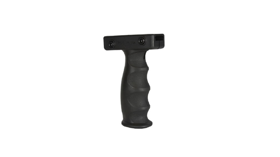 JE Machine Tech Vertical Grip, Glass Filled Nylon 66, Polymer, Black, PS-FG23B