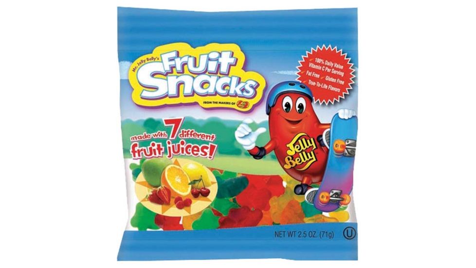 Jelly Belly Fruit Snacks 2.5 Oz