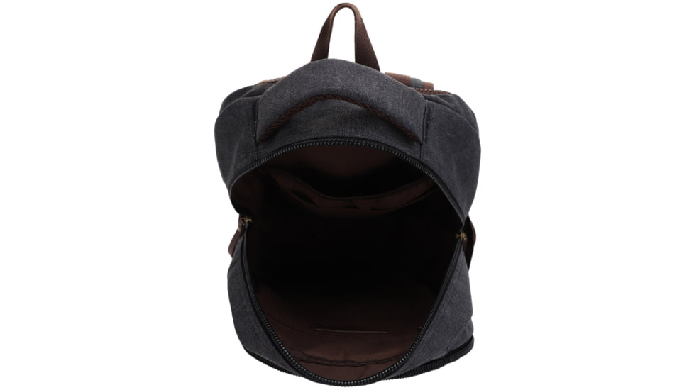 Jessie &amp; James Alpine Canvas Concealed Carry Backpack, Black, SMC52103R1 BK