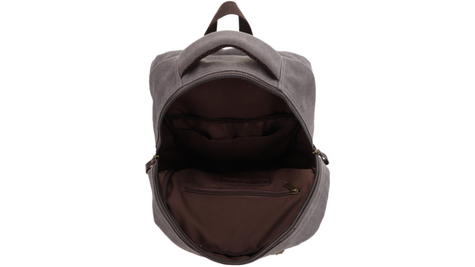 Jessie &amp; James Alpine Canvas Concealed Carry Backpack, Gray, SMC52103R1 GY