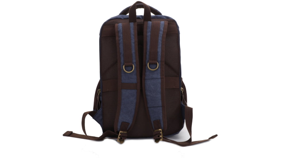 Jessie &amp; James Alpine Canvas Concealed Carry Backpack, Navy, SMC52103R1 NV