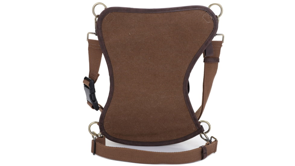 Jessie &amp; James Cougar Canvas Concealed Carry Waist and Leg Bag, Brown, SMC52104R1 BR