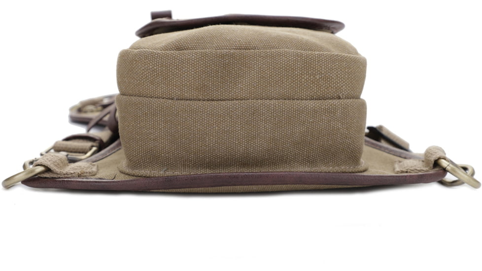 Jessie &amp; James Cougar Canvas Concealed Carry Waist and Leg Bag, Khaki, SMC52104R1 KH