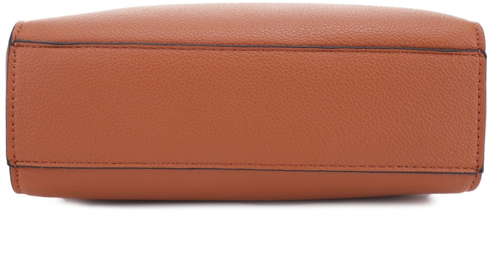 Jessie &amp; James Suzie Compact Concealed Carry Crossbody Bag, Tan, SMC95832AZ TN