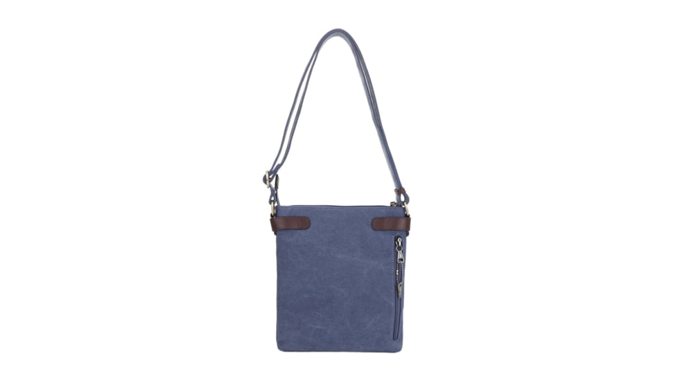 Jessie &amp; James Bailey CCW Canvas Crossbody Bag, Blue, SMC98535L BL