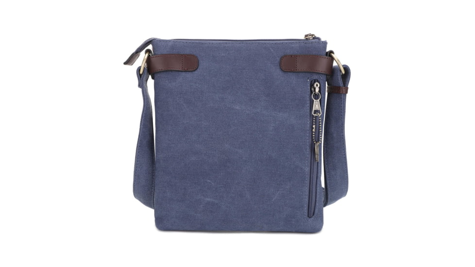 Jessie &amp; James Bailey CCW Canvas Crossbody Bag, Blue, SMC98535L BL