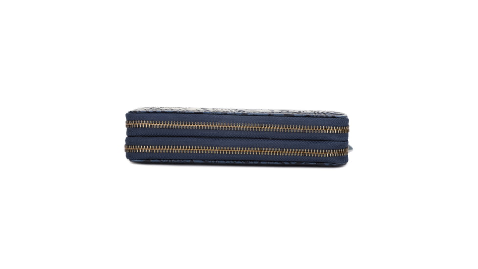 Jessie &amp; James Filly Tooled Wallet, Teal, SM52131 TL/TL