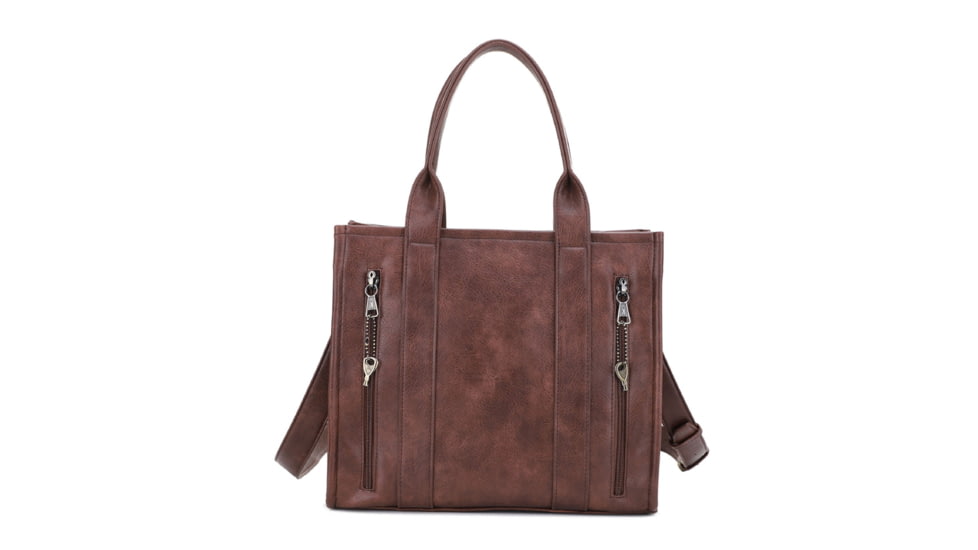 Jessie &amp; James Kathy CCW Tote Bag, Dk Brown, SMC60132LK DBR