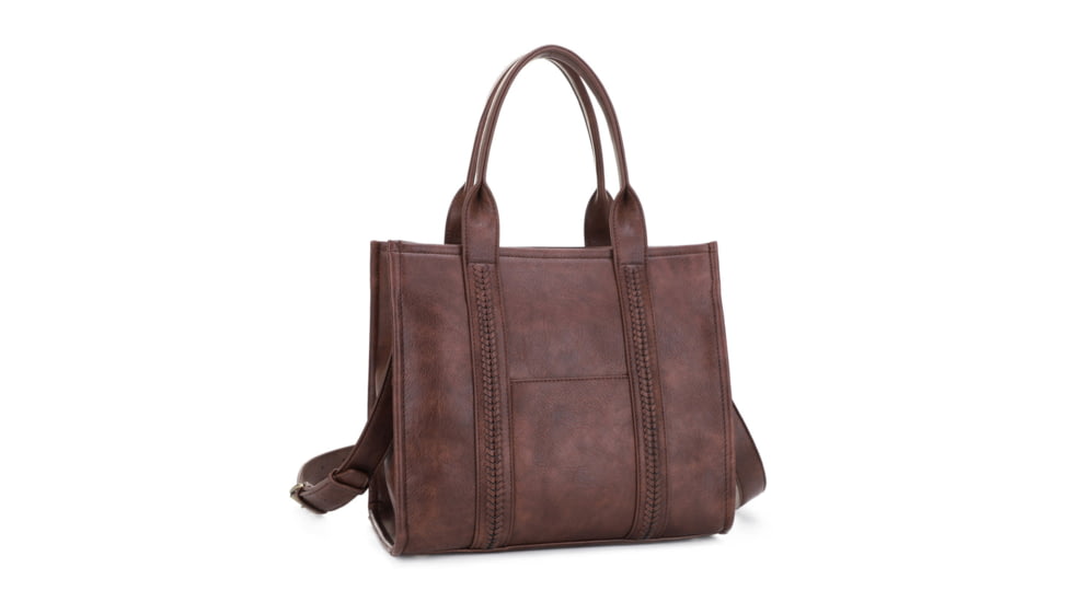 Jessie &amp; James Kathy CCW Tote Bag, Dk Brown, SMC60132LK DBR