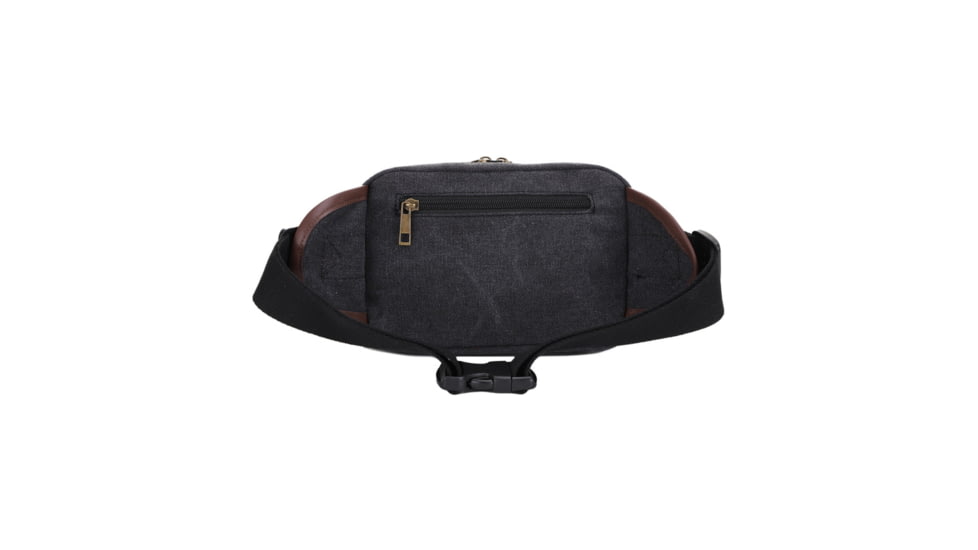 Jessie &amp; James Klamath Canvas CCW Waist Bag, Black, SMC614-11 BK