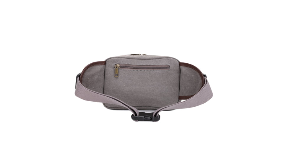 Jessie &amp; James Klamath Canvas CCW Waist Bag, Grey, SMC614-11 GY