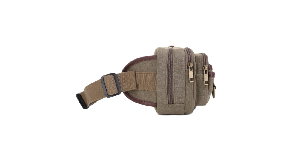 Jessie &amp; James Klamath Canvas CCW Waist Bag, Olive, SMC614-11 OL