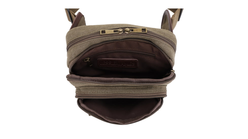 Jessie &amp; James Klamath Canvas CCW Waist Bag, Olive, SMC614-11 OL