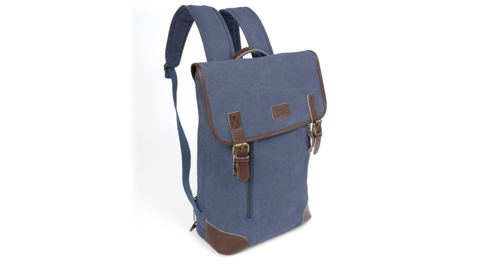 Jessie &amp; James Lassen CCW Vintage Style Backpack, Blue, SMC611-3 BL