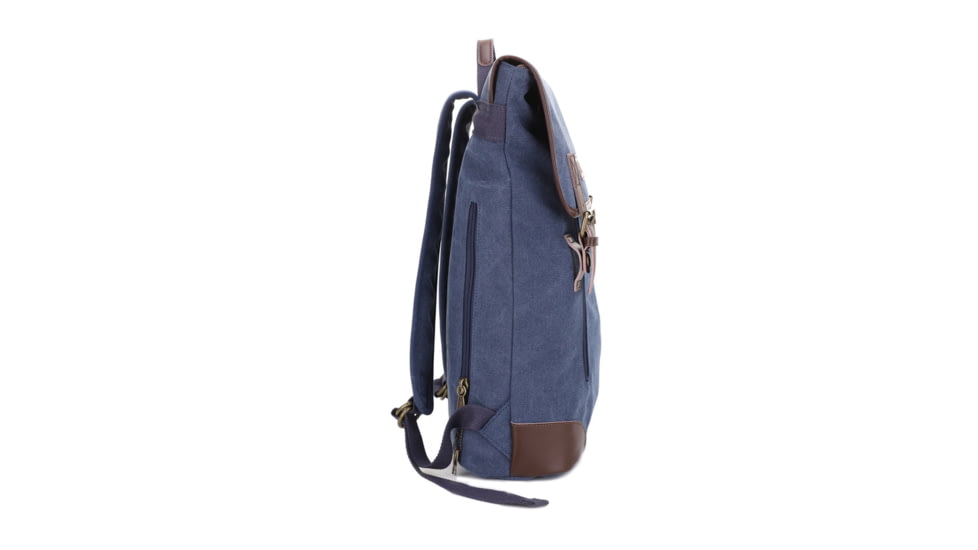 Jessie &amp; James Lassen CCW Vintage Style Backpack, Blue, SMC611-3 BL