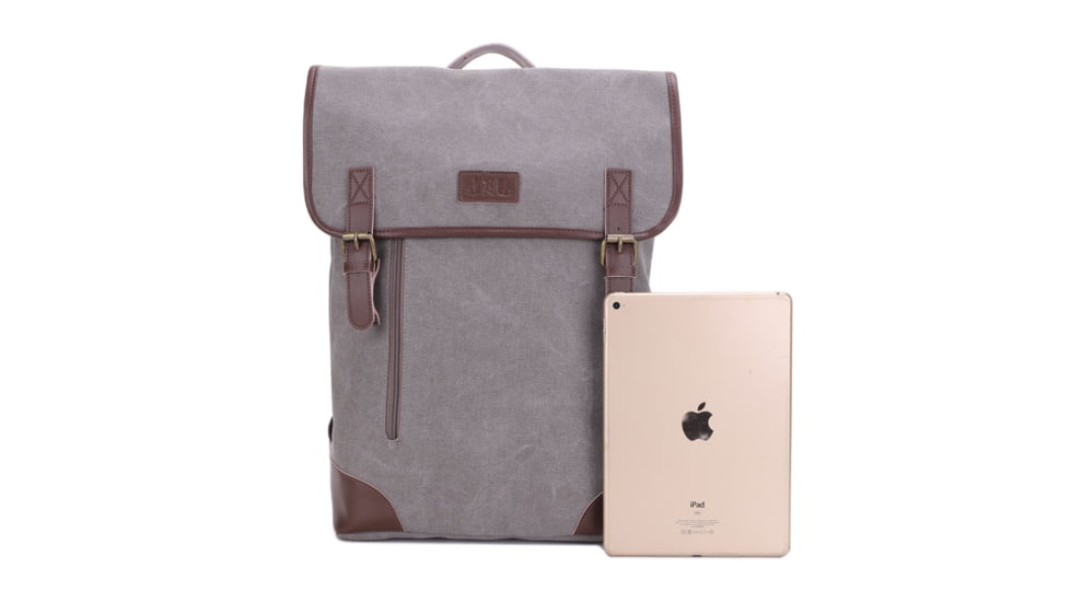 Jessie &amp; James Lassen CCW Vintage Style Backpack, Grey, SMC611-3 GY