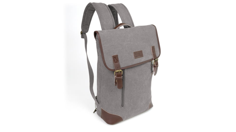 Jessie &amp; James Lassen CCW Vintage Style Backpack, Grey, SMC611-3 GY