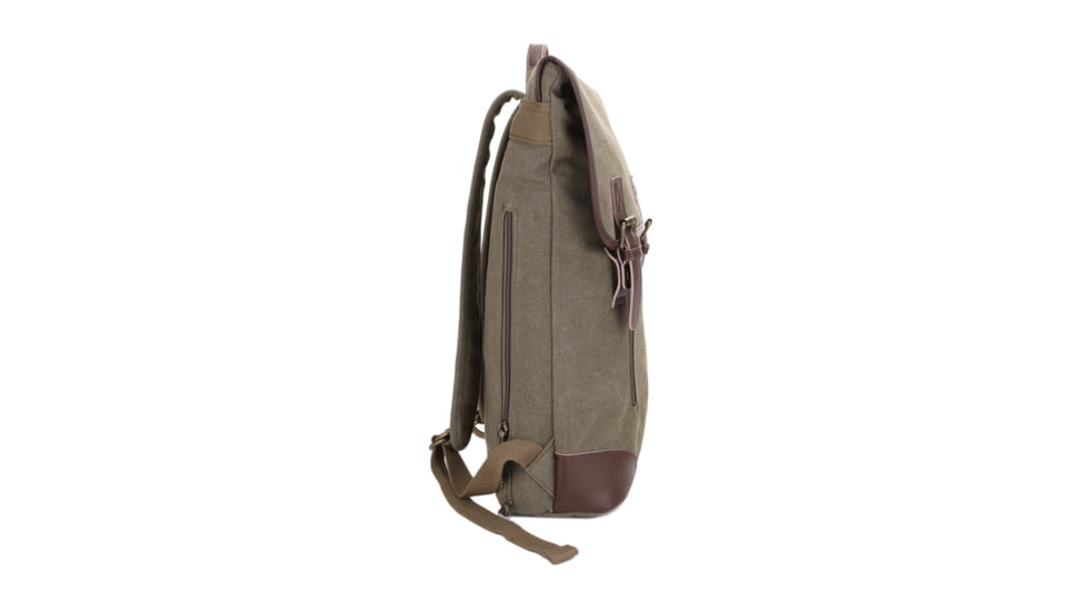 Jessie &amp; James Lassen CCW Vintage Style Backpack, Olive, SMC611-3 OL