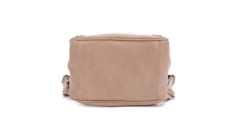 Jessie &amp; James Madison Concealed Carry Backpack Purse CCW Handbag, Taupe, SMC31313 TP