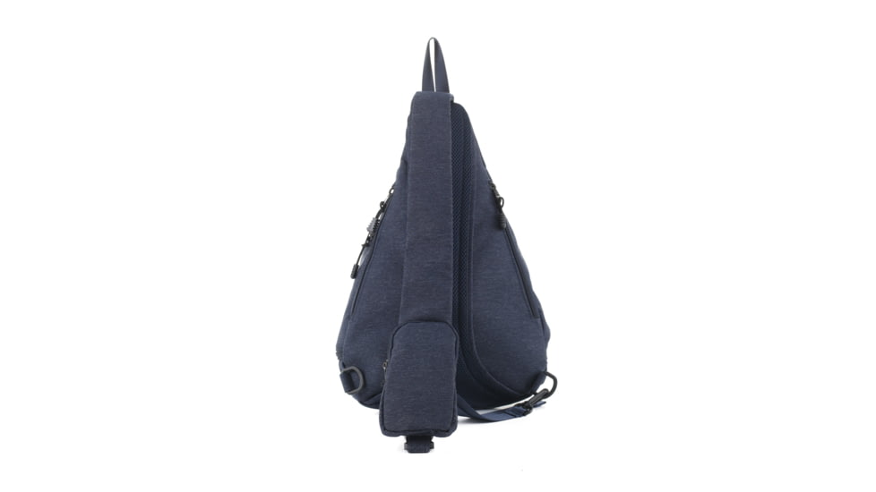 Jessie &amp; James Peyton Sling Shoulder Concealed Carry Backpack CCW Handbag, Navy, AMC5819 NV