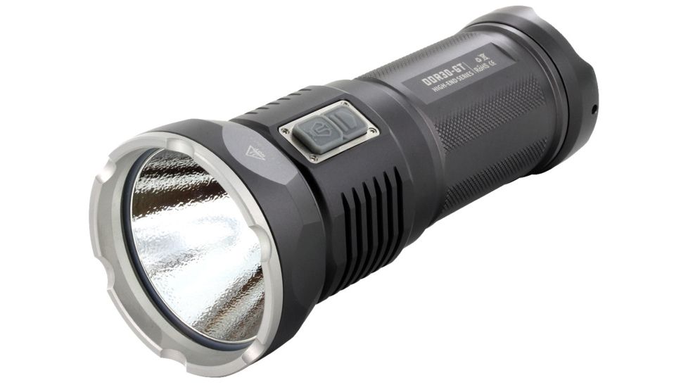 JETBeam DDR30-GT Rechargeable LED Flashlight, Gray, DDR30-GT