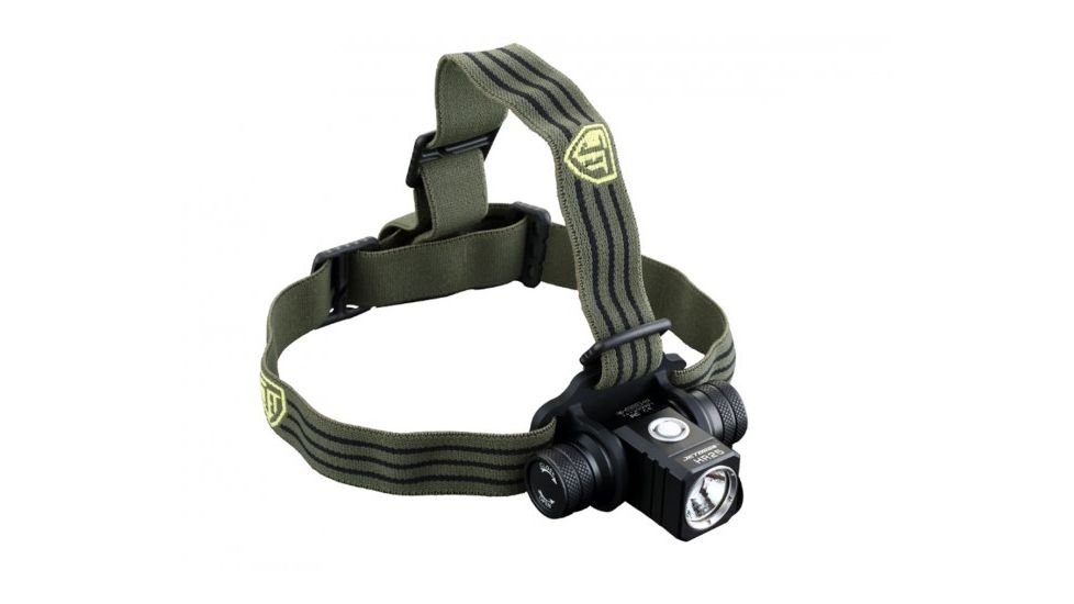 Jetbeam HR25 LED Headlamp, 800 Lumens with CREE XM-L2 LED, Black JETBEAM-HR25-XML2