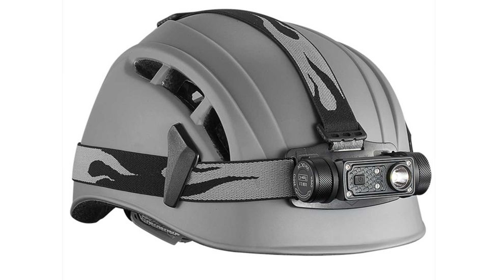 JETBeam HR30 1 x 18650/ 20700/ 2 x CR123A Luminus SST40 N5 LED Rechargeable Headlamp, 950 Lumens, Black, HR30