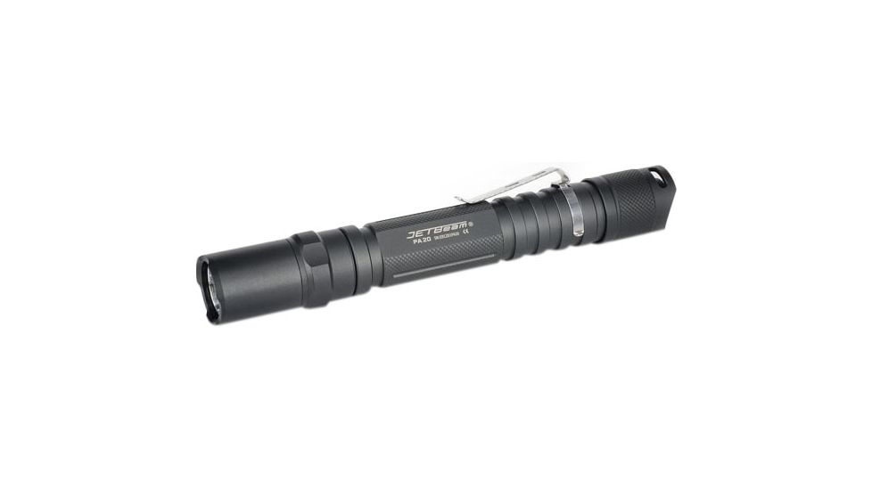 JETBeam PA20 LED Flashlight, 230 Lumen, Black JETBEAM-PA20