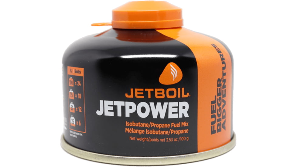 Jetboil Jetpower Fuel, Pack of 24, 100g, JF100