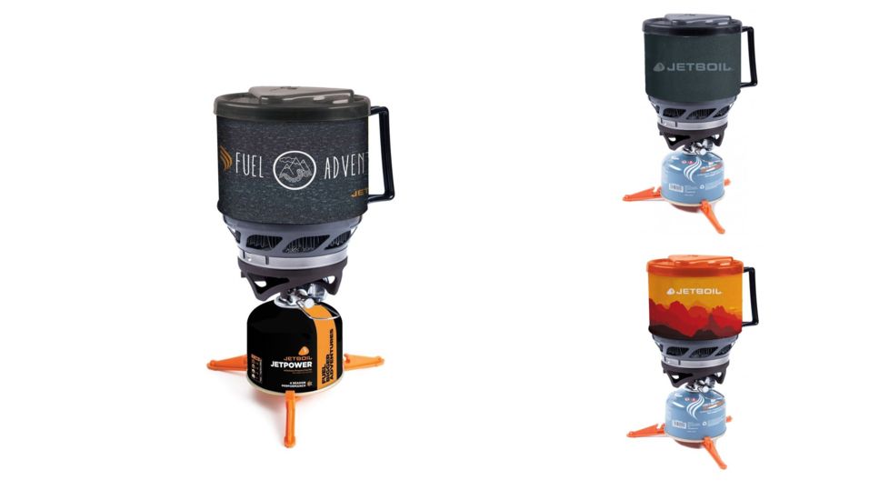 Jetboil MiniMo Cooking System, Adventure, Carbon, Sunset
