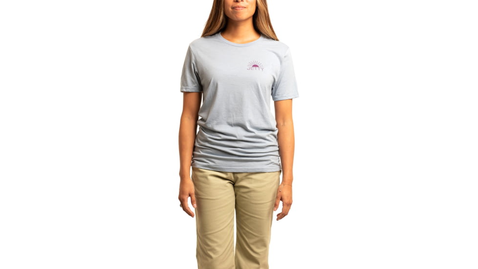 Jetty Bayou Tee - Womens, Light Blue, Small, 29027