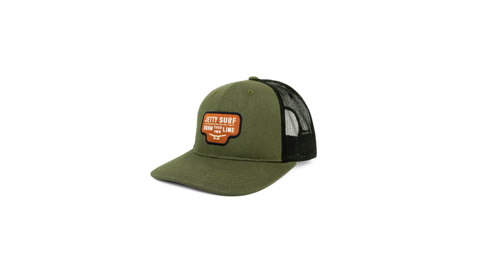 Jetty Docked Trucker, Military, One Size, 28405