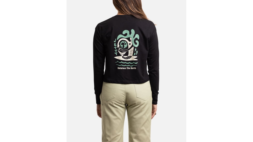 Jetty Embrace Long Sleeve Tee - Womens, Black, 2XL, 29206