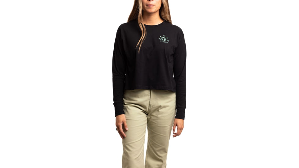 Jetty Embrace Long Sleeve Tee - Womens, Black, 2XL, 29206