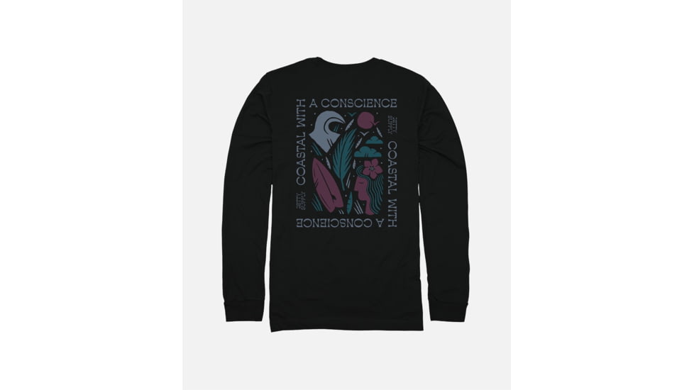 Jetty Essence Long Sleeve Tee - Mens, Black, Extra Large, 26461