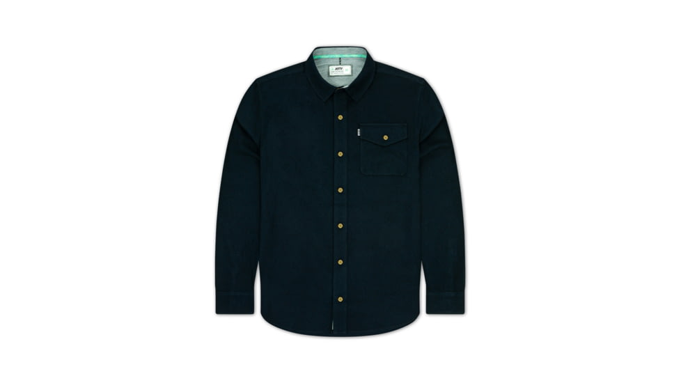 Jetty Essex Oyster Twill Shirt - Mens, Black, Large, 27426